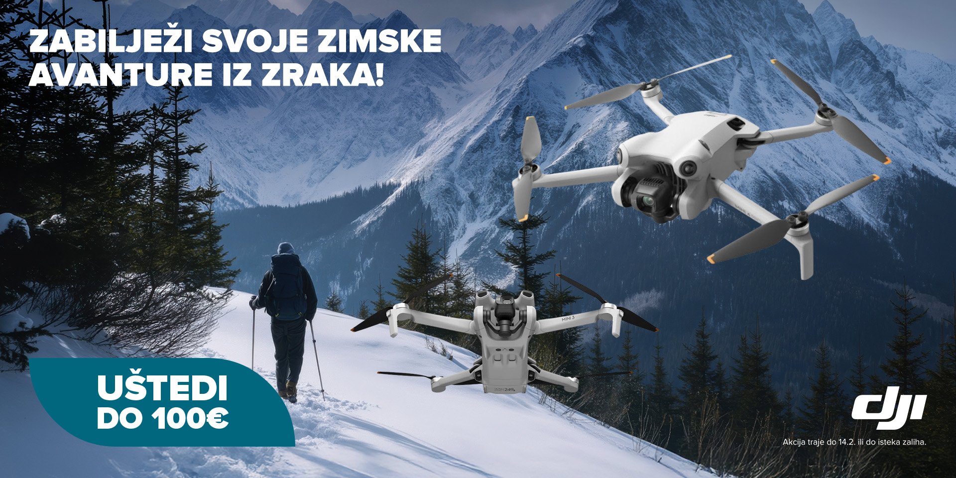 DJI sportske kamere na akciji 
